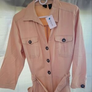 Jumpsuit Denim Yellow